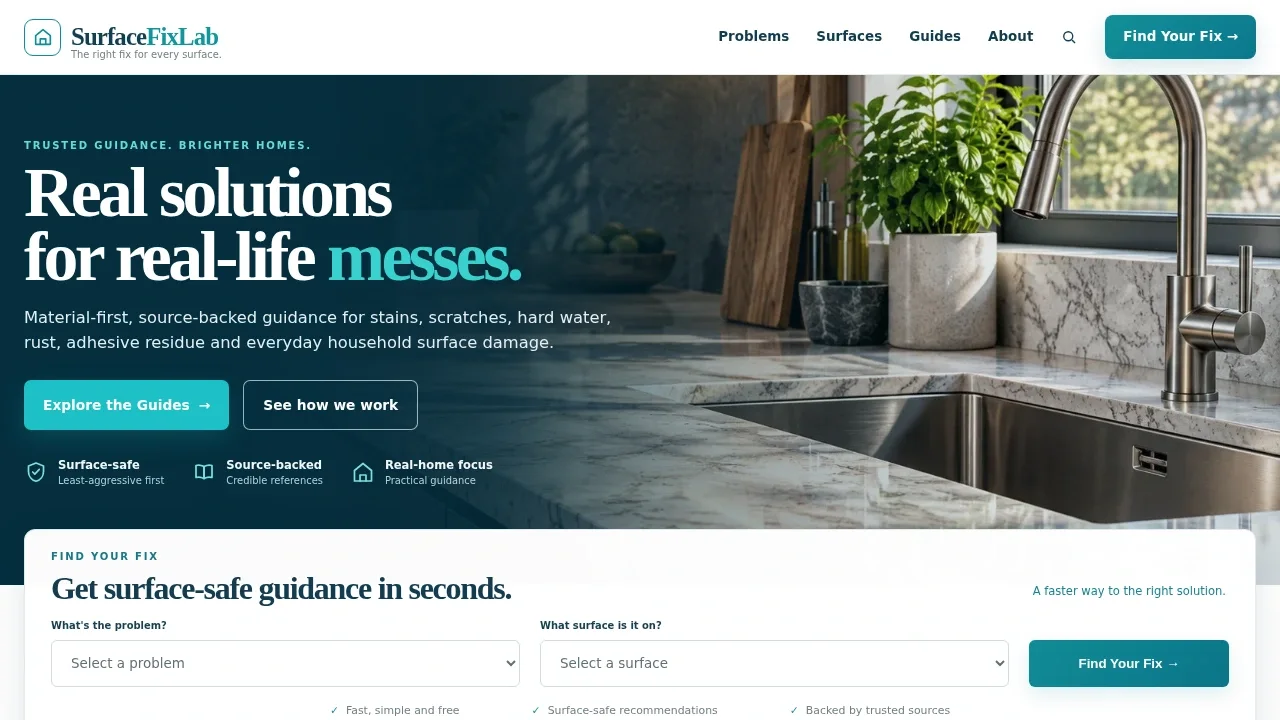 SurfaceFixLab – Website