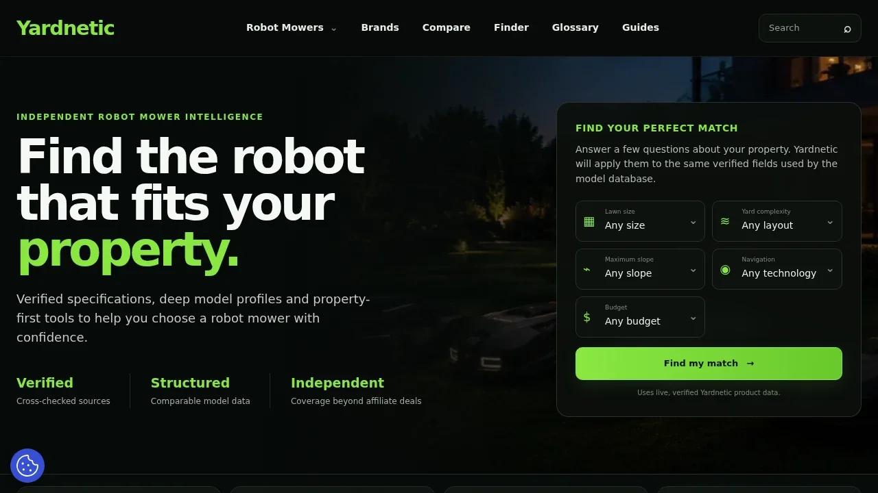 Yardnetic – Website
